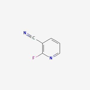 Chemical structure of 3-Cyano-2-fluoropyridine