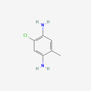 Chemical structure of 2,5-Diamino-4-chlorotoluene