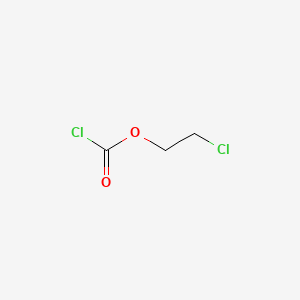 Chemical structure of 2-chloroethyl chloroformate