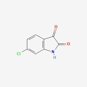Chemical structure of 6-Chloroisatin