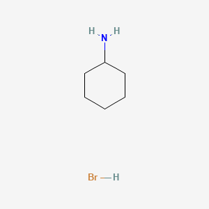 Chemical structure of Cyclohexylaminehydrobromide