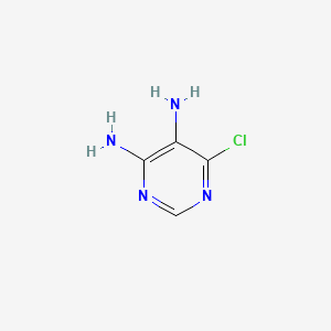 Chemical structure of 4,5-Diamino-6-chloropyrimidine