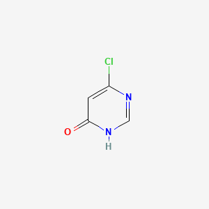 Chemical structure of 4-Chloro-6-hydroxypyrimidine