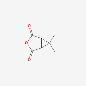 Chemical structure of Caronic Anhydride