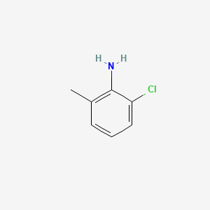 Chemical structure of 2-Chloro-6-methylaniline