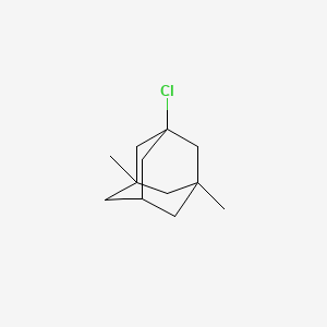 Chemical structure of 1-Chloro-3,5-dimethyladamantane