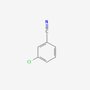 Chemical structure of 3-Chlorobenzonitrile
