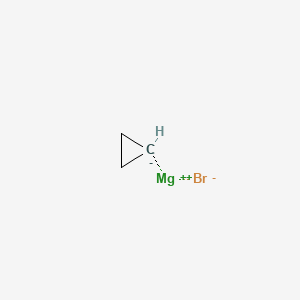 Chemical structure of Bromocyclopropylmagnesium