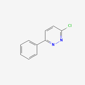 Chemical structure of 3-Chloro-6-phenylpyridazine
