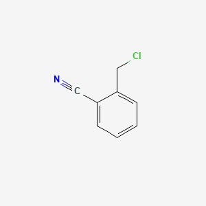 Chemical structure of 2-Cyanobenzyl Chloride