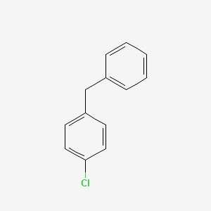 Chemical structure of 4-Chlorodiphenylmethane