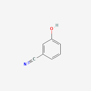 Chemical structure of 3-Cyanophenol