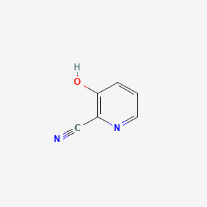 Chemical structure of 2-Cyano-3-hydroxypyridine