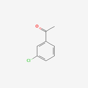 Chemical structure of 3′-Chloroacetophenone