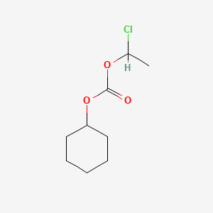 Chemical structure of 1-Chloroethyl Cyclohexyl Carbonate