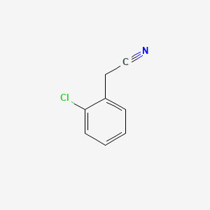 Chemical structure of 2-Chlorophenylacetonitrile