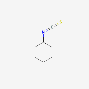 Chemical structure of Cyclohexyl isothiocyanate