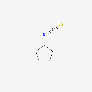 Chemical structure of Cyclopentyl isothiocyanate