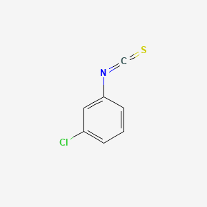 Chemical structure of 3-Chlorophenyl isothiocyanate