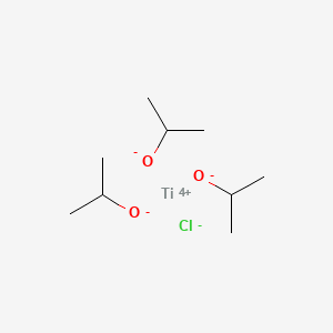 Chemical structure of Chlorotriisopropoxytitanium solution