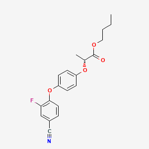 Chemical structure of Cyhalofop-butyl