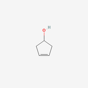 Chemical structure of 3-Cyclopenten-1-ol