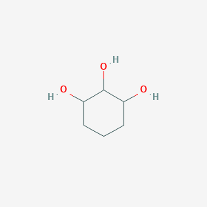 Chemical structure of 1,2,3-Cyclohexanetriol (cis- and trans- mixture)