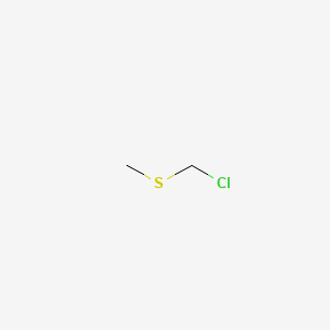 Chemical structure of Chloromethyl Methyl Sulfide