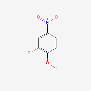 Chemical structure of 2-Chloro-4-nitroanisole