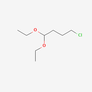 Chemical structure of 4-Chlorobutyraldehyde Diethyl Acetal