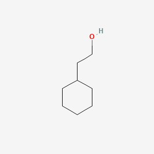 Chemical structure of Cyclohexaneethanol