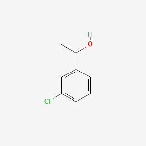 Chemical structure of 3-Chloro-α-methylbenzyl Alcohol