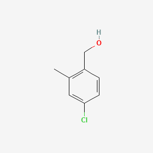 Chemical structure of 4-Chloro-2-methylbenzyl Alcohol