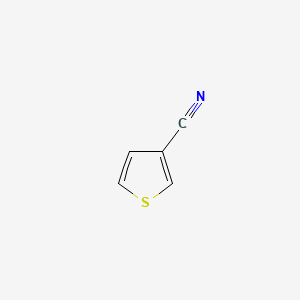 Chemical structure of 3-Cyanothiophene
