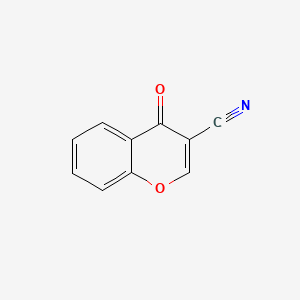 Chemical structure of Chromone-3-carbonitrile