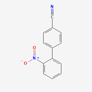 Chemical structure of 4-Cyano-2'-nitrodiphenyl