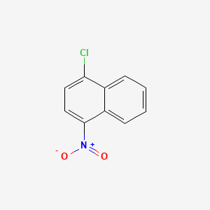 Chemical structure of 1-Chloro-4-nitronaphthalene