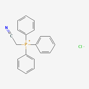 Chemical structure of (Cyanomethyl)triphenylphosphonium Chloride