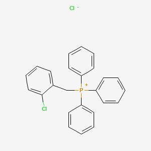 Chemical structure of (2-Chlorobenzyl)triphenylphosphonium Chloride