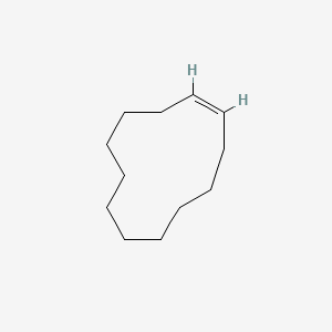 Chemical structure of Cyclododecene (cis- and trans- mixture)