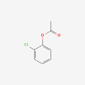 Chemical structure of 2-Chlorophenyl Acetate