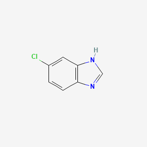 Chemical structure of 5-Chlorobenzimidazole