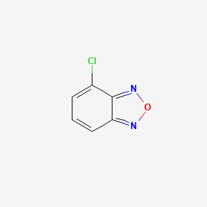 Chemical structure of 4-Chloro-2,1,3-benzoxadiazole
