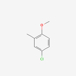 Chemical structure of 5-Chloro-2-methoxytoluene