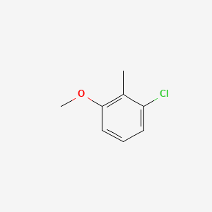 Chemical structure of 3-Chloro-2-methylanisole
