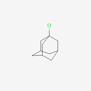 Chemical structure of 1-Chloroadamantane