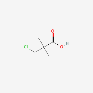 Chemical structure of 3-Chloropivalic Acid