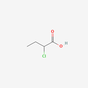 Chemical structure of 3-Chlorobutyric Acid