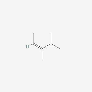 Chemical structure of cis-3,4-Dimethyl-2-pentene