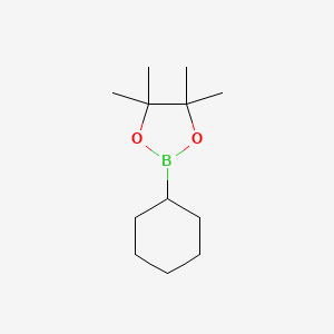 Chemical structure of Cyclohexylboronic acid, pinacol ester